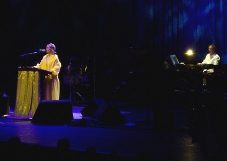 Lisa Gerrard and Patrick Cassidy perform some of their collaborative work