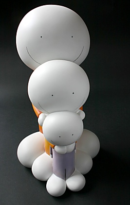 The Small, Medium, Large Porcelain Sculpture by the artist Doug Hyde