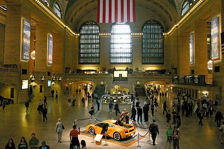 The interior of Grand Central Station, New York City
