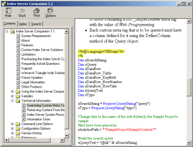 Indexing Service Companion 3.0