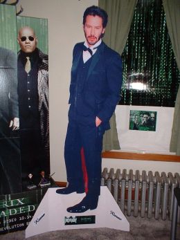 Example cardboard cut-out standee