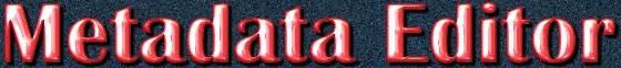 MetaData Editor