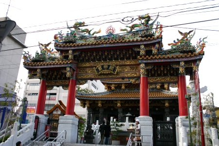A Temple in Yokohama's China Town