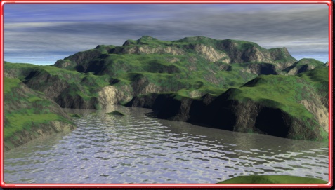 Grassy Coastline