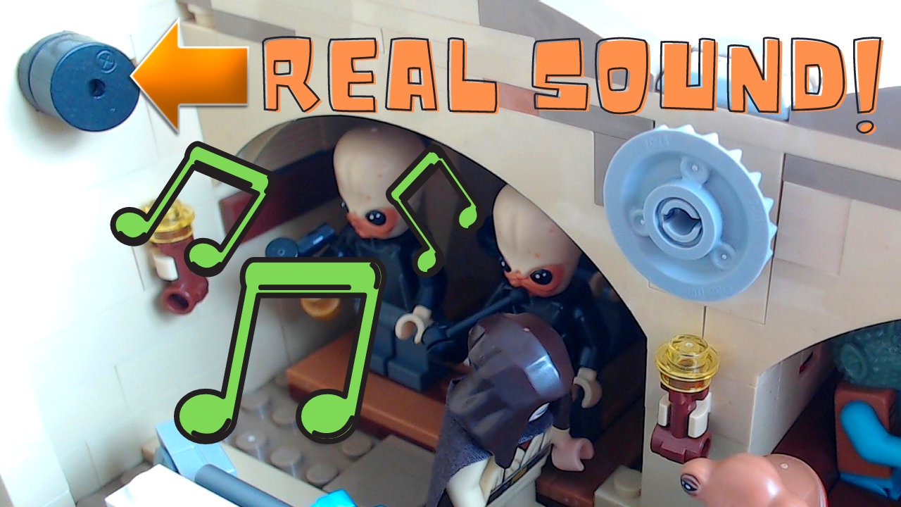 Lego Cantina Plays The Cantina Music ???