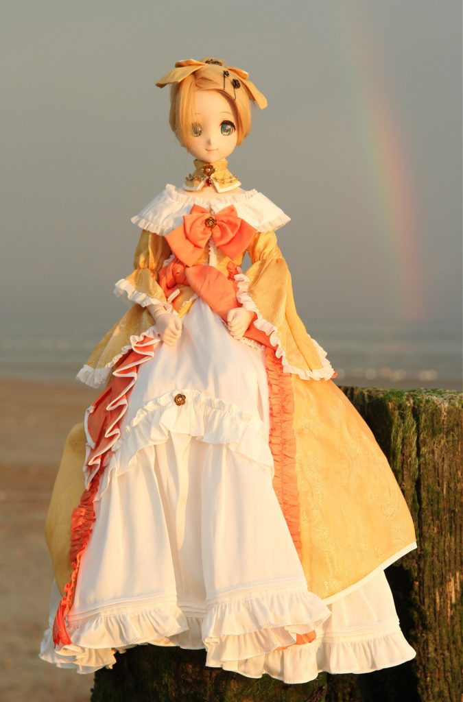 Dollfie Dream Daughter of Evil dress (Kagamine Rin)