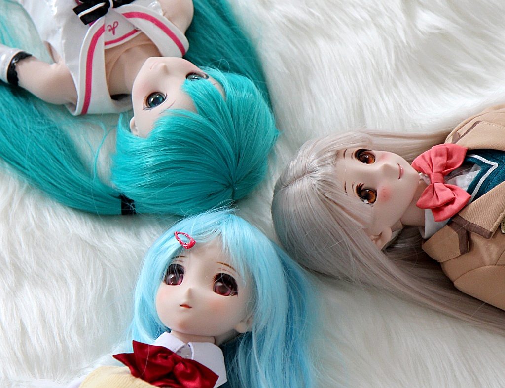 Dollfie Dream Towa Kizuna AI Uzuki Shimamura anime dolls