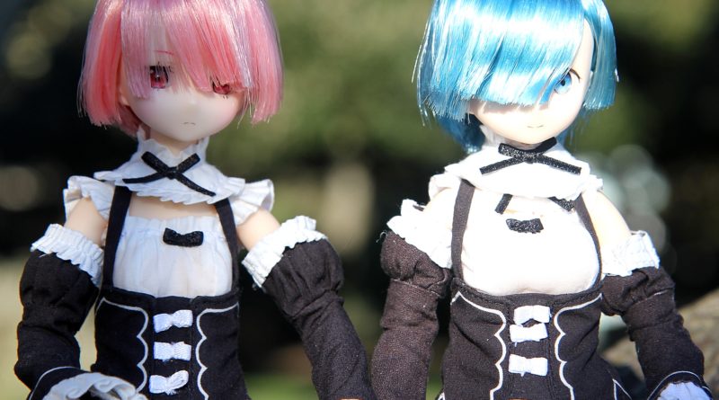 Azone Pureneemo Re:Zero dolls Rem and Ram