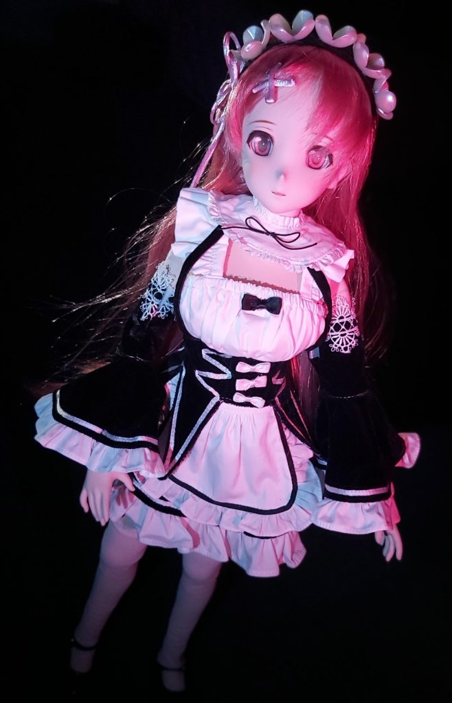 Dollfie Dream Towa cosplaying as Re:Zero Ram