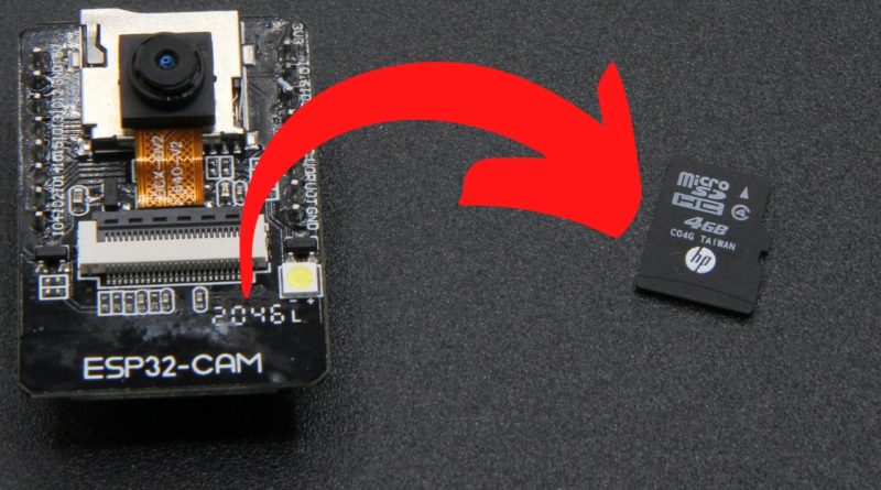 ESP32 CAM saving images to micro SD card tutorial