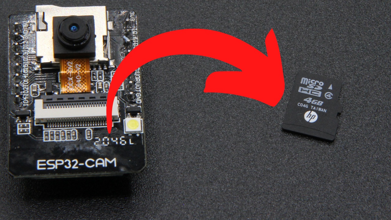 ESP32 CAM: How To Save Still Images On An SD Card