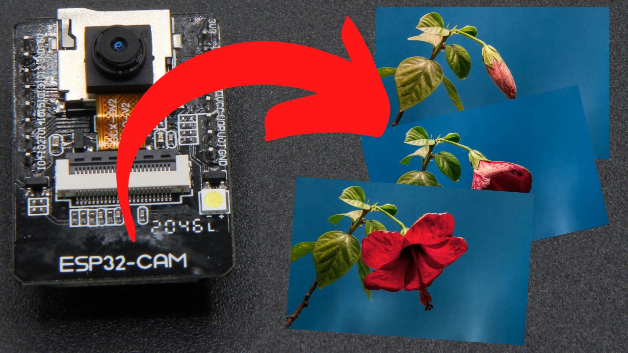 ESP32 CAM For Long Duration Time Lapse Photography