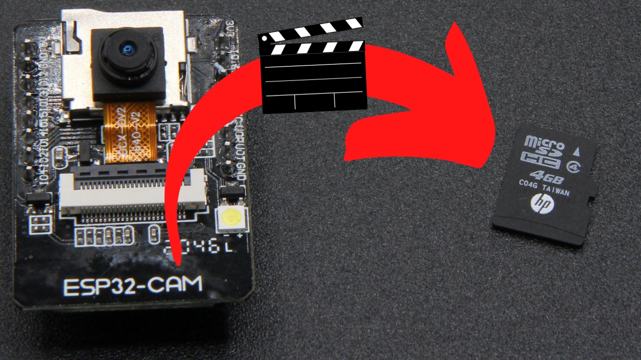 ESP32 CAM: How To Save Movies On An SD Card